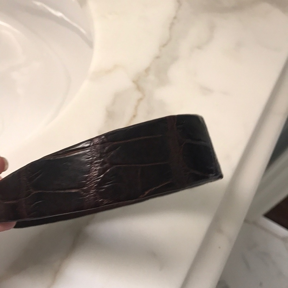 Head Band Genuine Alligator. Vintage